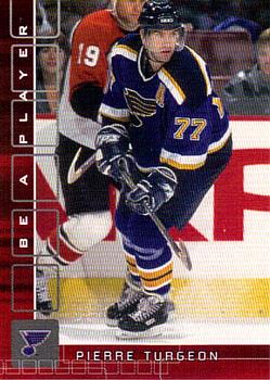 2001-02 Be a Player Memorabilia - Ruby #296 Pierre Turgeon Front