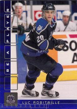 2001-02 Be a Player Memorabilia - Sapphire #95 Luc Robitaille Front