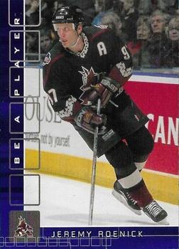 2001-02 Be a Player Memorabilia - Sapphire #186 Jeremy Roenick Front