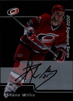 2001-02 Be a Player Signature Series - Autographs #006 Shane Willis Front
