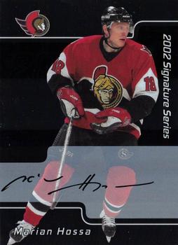 2001-02 Be a Player Signature Series - Autographs #020 Marian Hossa Front