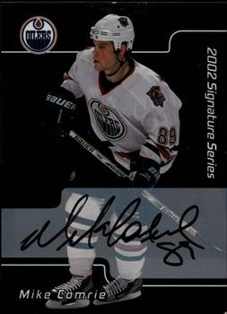 2001-02 Be a Player Signature Series - Autographs #038 Mike Comrie Front