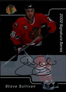 2001-02 Be a Player Signature Series - Autographs #083 Steve Sullivan Front