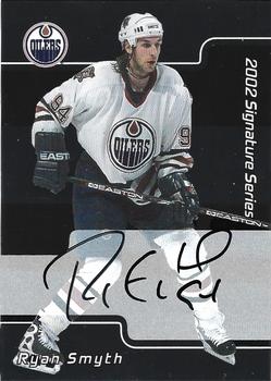 2001-02 Be a Player Signature Series - Autographs #115 Ryan Smyth Front