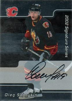 2001-02 Be a Player Signature Series - Autographs #128 Oleg Saprykin Front