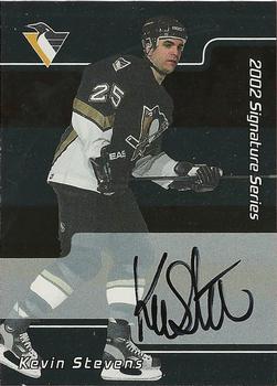 2001-02 Be a Player Signature Series - Autographs #143 Kevin Stevens Front
