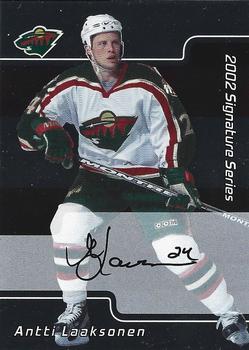 2001-02 Be a Player Signature Series - Autographs #160 Antti Laaksonen Front