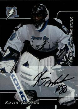 2001-02 Be a Player Signature Series - Autographs #170 Kevin Weekes Front