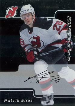 2001-02 Be a Player Signature Series - Autographs #189 Patrik Elias Front