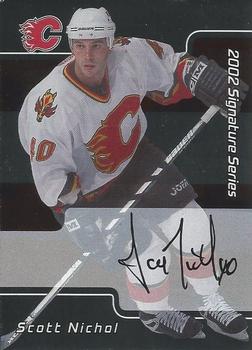 2001-02 Be a Player Signature Series - Autographs #209 Scott Nichol Front