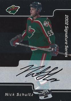 2001-02 Be a Player Signature Series - Autographs #214 Nick Schultz Front