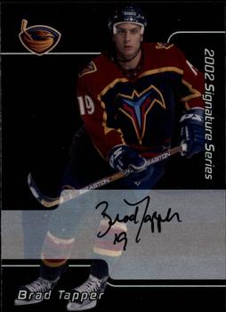 2001-02 Be a Player Signature Series - Autographs #217 Brad Tapper Front