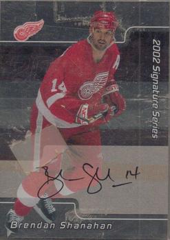2001-02 Be a Player Signature Series - Autographs #LBS Brendan Shanahan Front