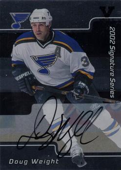 2001-02 Be a Player Signature Series - Autographs #LDW Doug Weight Front