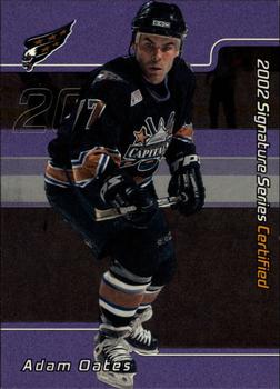 2001-02 Be a Player Signature Series - Certified 50 #C-2 Adam Oates Front