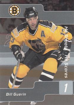 2001-02 Be a Player Signature Series - He Shoots-He Scores Points #NNO Bill Guerin Front