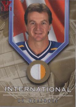 2001-02 Be a Player Signature Series - International Medals #IG-3 Al MacInnis Front