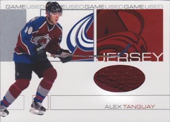 2001-02 Be a Player Signature Series - Jerseys #GJ-14 Alex Tanguay Front