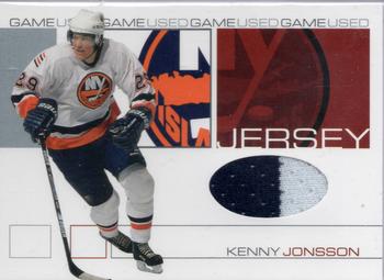 2001-02 Be a Player Signature Series - Jerseys #GJ-42 Kenny Jonsson Front