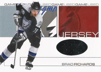 2001-02 Be a Player Signature Series - Jerseys #GJ-60 Brad Richards Front