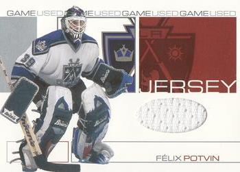 2001-02 Be a Player Signature Series - Jerseys #GJ-87 Felix Potvin Front