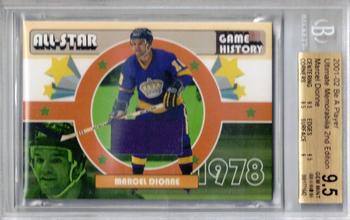 2001-02 Be A Player Ultimate Memorabilia - All-Star History #NNO Marcel Dionne Front