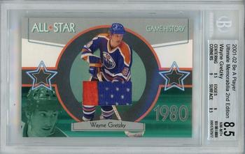 2001-02 Be A Player Ultimate Memorabilia - All-Star History #NNO Wayne Gretzky Front