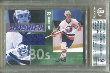 2001-02 Be A Player Ultimate Memorabilia - Decades #24 Mike Bossy Front