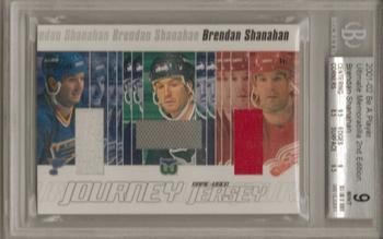 2001-02 Be A Player Ultimate Memorabilia - Journey Jerseys #12 Brendan Shanahan Front