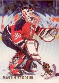 1993-94 Ultra - Wave of the Future #2 Martin Brodeur Front