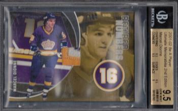 2001-02 Be A Player Ultimate Memorabilia - Retired Numbers #7 Marcel Dionne Front