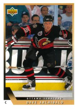 1993-94 Upper Deck #105 Dave Archibald Front