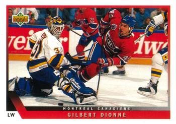 1993-94 Upper Deck #117 Gilbert Dionne Front
