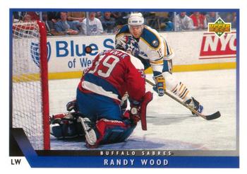 1993-94 Upper Deck #22 Randy Wood Front
