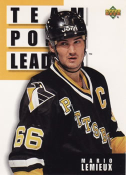 1993-94 Upper Deck #301 Mario Lemieux Front