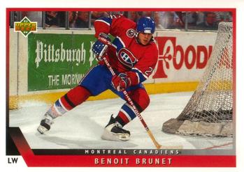 1993-94 Upper Deck #415 Benoit Brunet Front