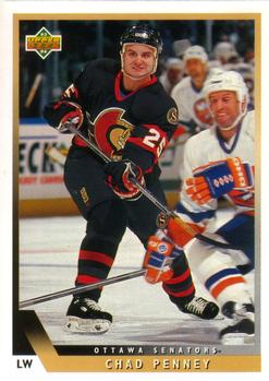 1993-94 Upper Deck #436 Chad Penney Front