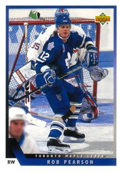 1993-94 Upper Deck #48 Rob Pearson Front