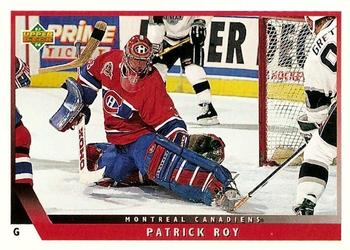 1993-94 Upper Deck #49 Patrick Roy Front