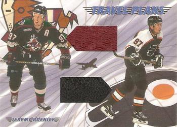 2001-02 Be a Player Update - Travel Plans #TP-11 Jeremy Roenick Front
