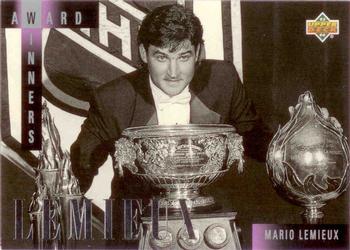 1993-94 Upper Deck - Award Winners #AW1 Mario Lemieux Front
