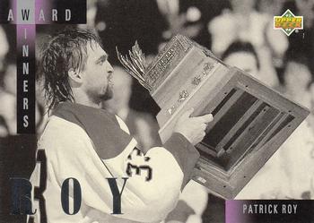 1993-94 Upper Deck - Award Winners #AW4 Patrick Roy Front