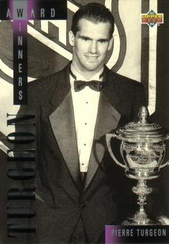 1993-94 Upper Deck - Award Winners #AW7 Pierre Turgeon Front