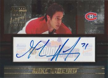 2001-02 Bowman YoungStars - Autographs #YSA-MR Mike Ribeiro Front