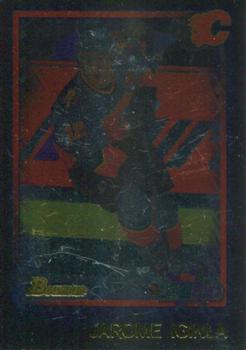 2001-02 Bowman YoungStars - Ice Cubed #7 Jarome Iginla Front