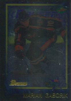 2001-02 Bowman YoungStars - Ice Cubed #136 Marian Gaborik Front