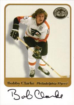 2001-02 Fleer Greats of the Game - Autographs #NNO Bobby Clarke Front