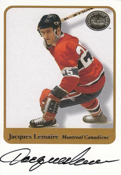 2001-02 Fleer Greats of the Game - Autographs #NNO Jacques Lemaire Front