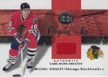 2001-02 Fleer Greats of the Game - Jerseys #NNO Michel Goulet Front