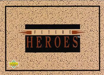 1993-94 Upper Deck - Future Heroes #NNO Header Card Front